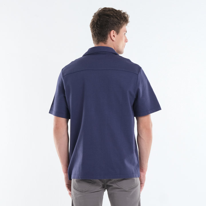 MENS' BUTTON DOWN KNITTED POLO