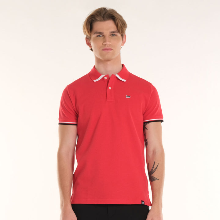 MENS STRIPED TRIM SPORTSHIRT