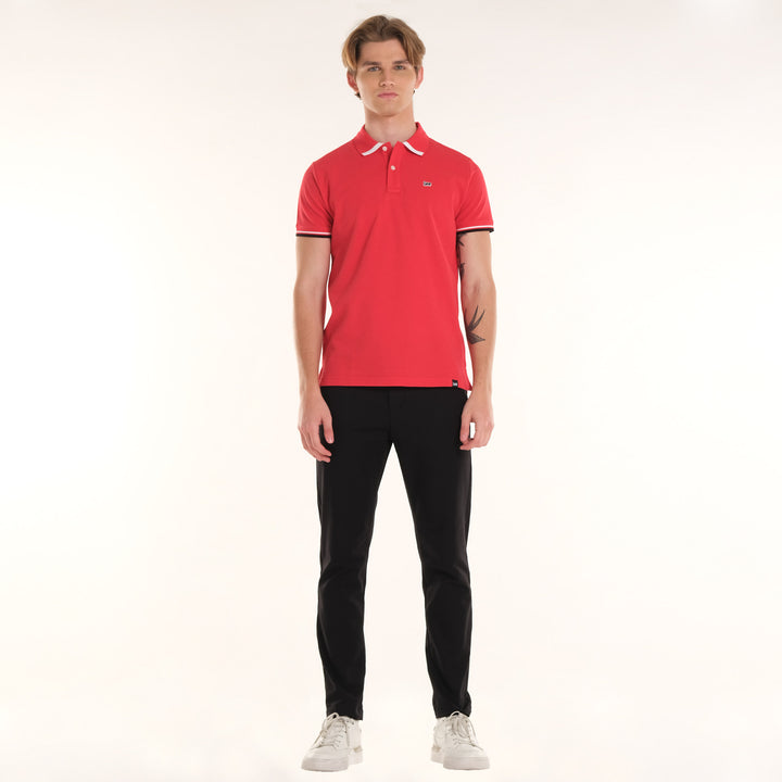 MENS STRIPED TRIM SPORTSHIRT