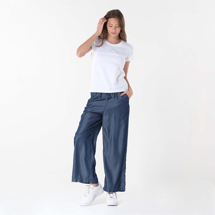 LEE LADIES CUT & SEW ROUND NECK BASIC TEE