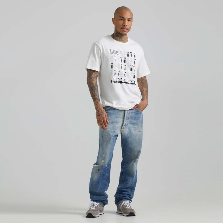 Men's Lee x BE@RBRICK and Buddy Lee Graphic Tee