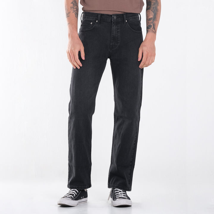 LEE MENS WEST DENIM PANTS IN ROCK WASH