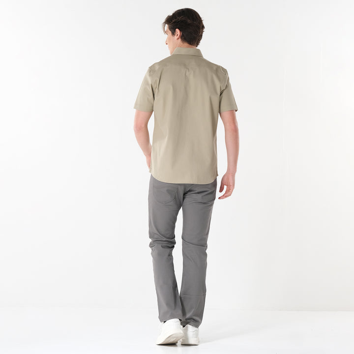 Lee Mens Button Down Woven Polo