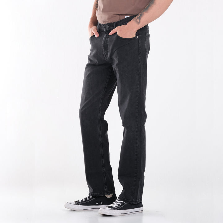 LEE MENS WEST DENIM PANTS IN ROCK WASH