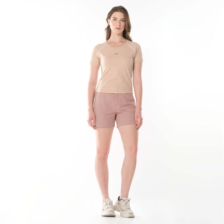 Lee Ladies Raglan Top with Embriodered Logo