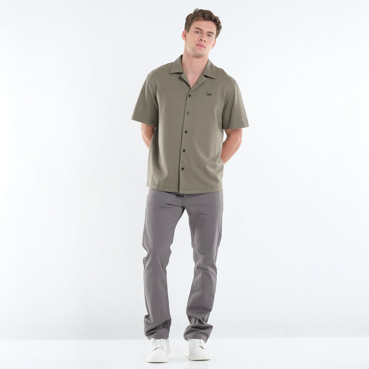 MENS' BUTTON DOWN KNITTED POLO