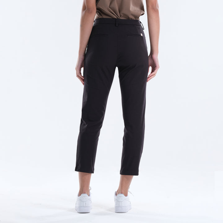 LEE LADIES 25" INSEAM TROUSERS WITH DECORATIVE BACK POCKET