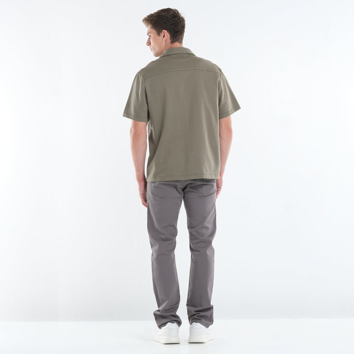 MENS' BUTTON DOWN KNITTED POLO