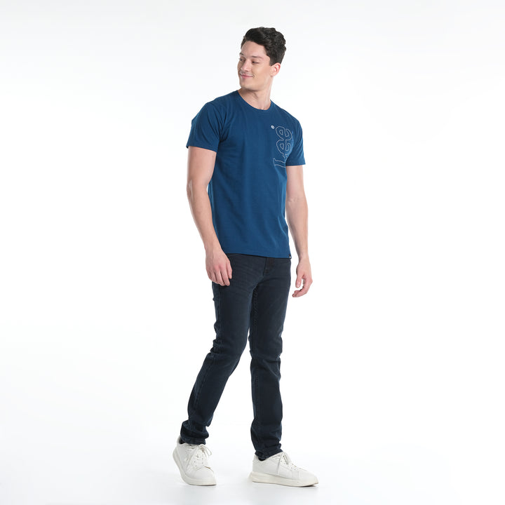 LEE MENS BASIC ROUNDNECK LOGO TEE