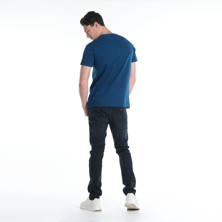 LEE MENS BASIC ROUNDNECK LOGO TEE