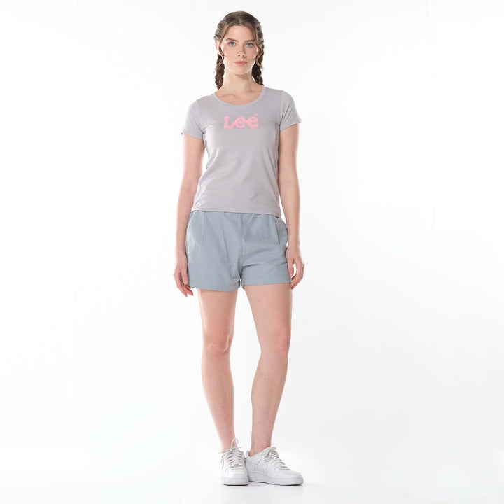 LEE LADIES ROUNDNECK LOGO TEE