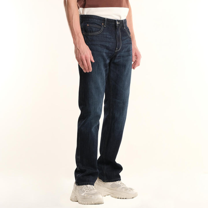 LEE MENS' 101+ REGULAR STRAIGHT; ZIP FLY IN DARK USED