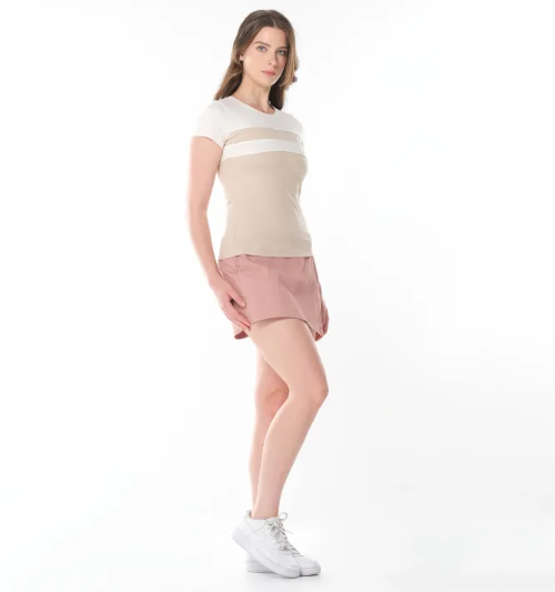 LEE WOMENS SINGLE BUTTON SKORT