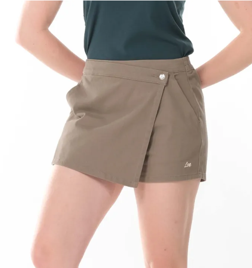 LEE WOMENS SINGLE BUTTON SKORT