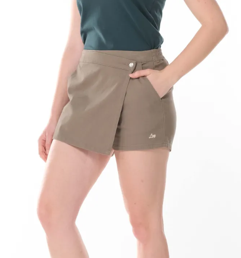 LEE WOMENS SINGLE BUTTON SKORT
