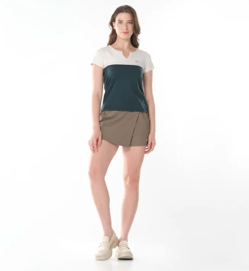 LEE WOMENS SINGLE BUTTON SKORT