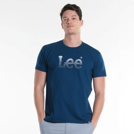LEE MENS CASUAL GRAPHIC PRINT ROUND NECK TEE