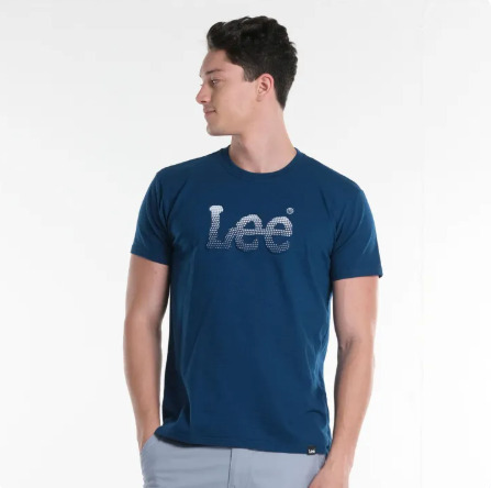 LEE MENS CASUAL GRAPHIC PRINT ROUND NECK TEE
