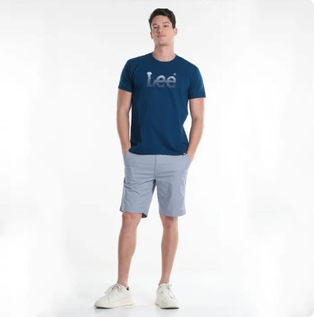 LEE MENS CASUAL GRAPHIC PRINT ROUND NECK TEE