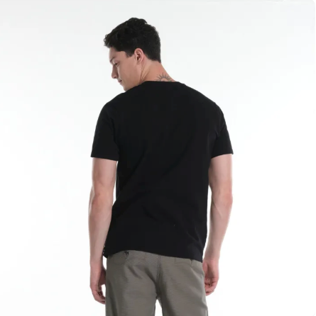 LEE MENS ROUND NECK EMBOSSED LOGO TEE