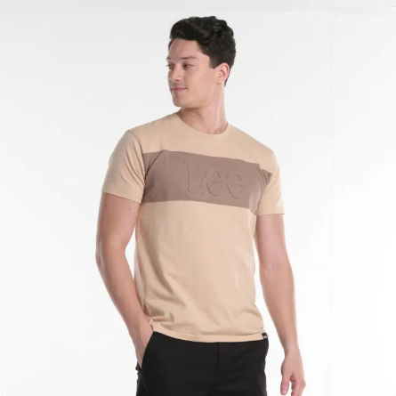 Lee Embossed Logo T-Shirt for Men