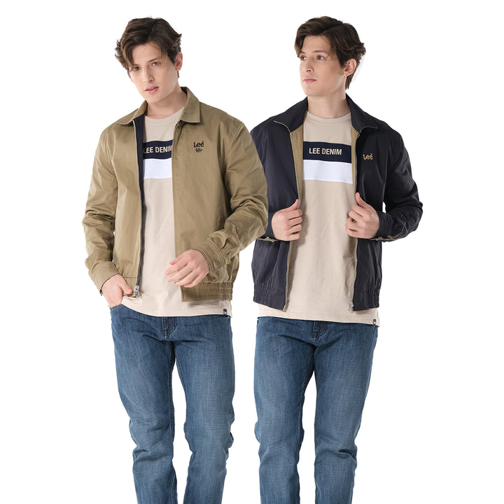 Lee Mens 101+ Reversible Jacket with Embroidered Logo