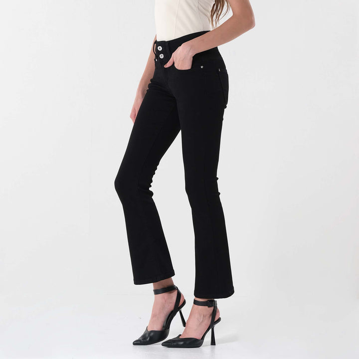SHAPE MAGIC HIGH WAIST SLIM BOOT CUT DENIM JEANS