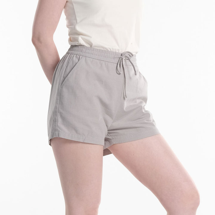 LEE WOMENS EASY SHORTS WITH SMALL EMBROIDERED LOGO