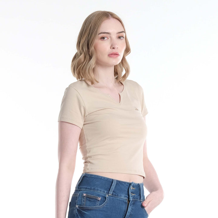 LEE LADIES MODIFIED CROPPED TEE