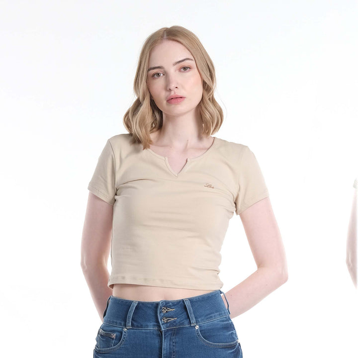 LEE LADIES MODIFIED CROPPED TEE