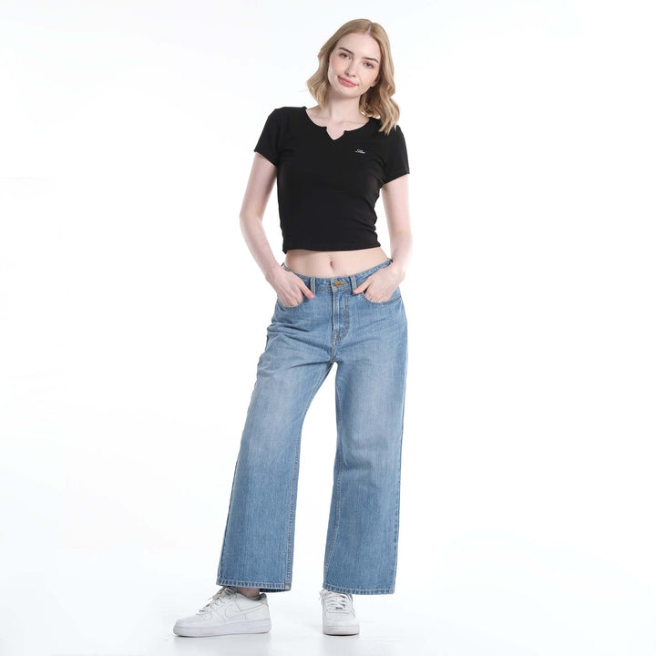 LEE LADIES MODIFIED CROPPED TEE