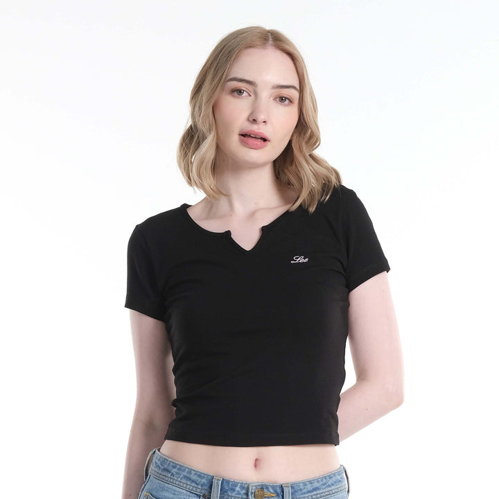 LEE LADIES MODIFIED CROPPED TEE