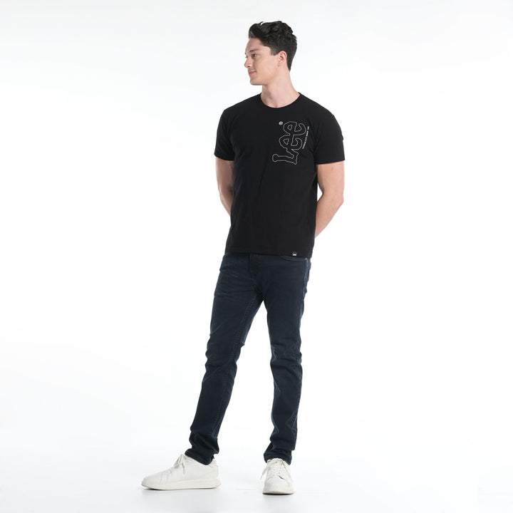 LEE MENS BASIC ROUNDNECK LOGO TEE