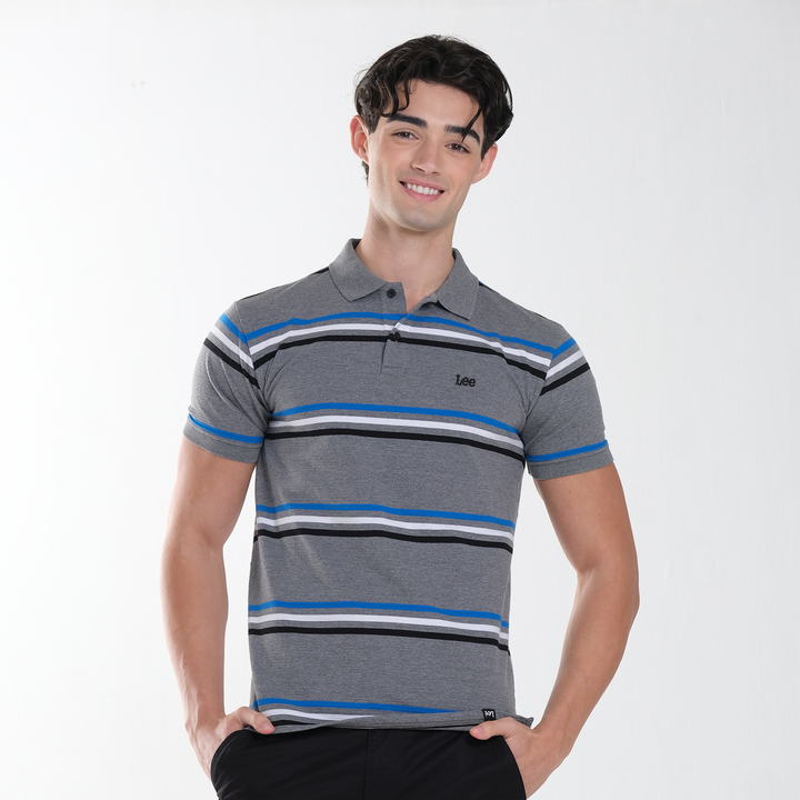 MENS STRIPES STRETCH SPORTSHIRT