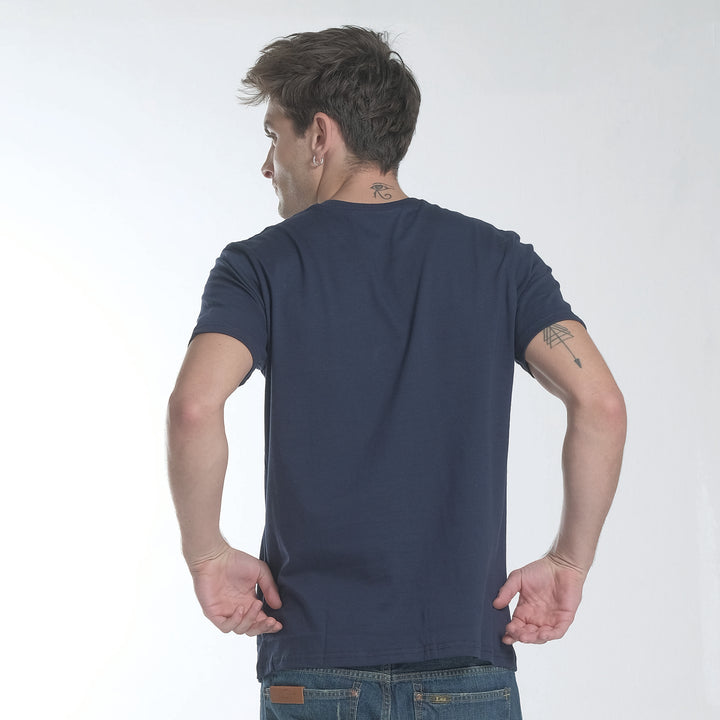 LEE 101+ MENS GRAPHIC TEE IN NAVY BLUE