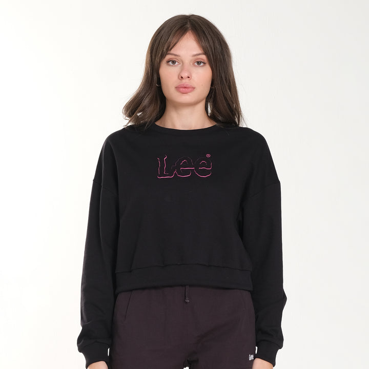 LEE LADIES EMBOSSED LOGO PULL OVER