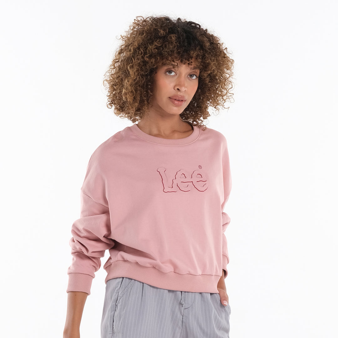 LEE LADIES EMBOSSED LOGO PULL OVER