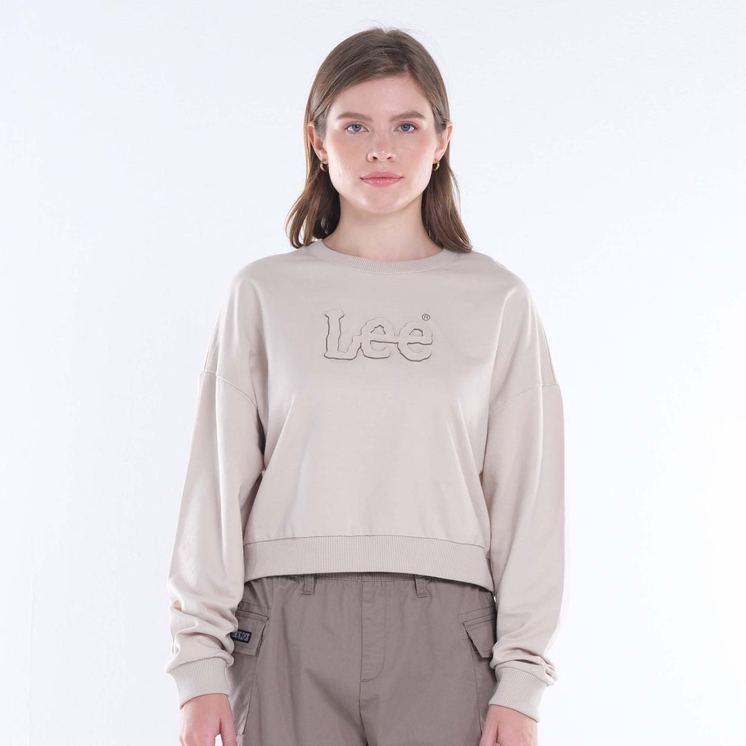 LEE LADIES EMBOSSED LOGO PULL OVER