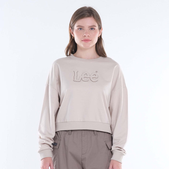 LEE LADIES EMBOSSED LOGO PULL OVER