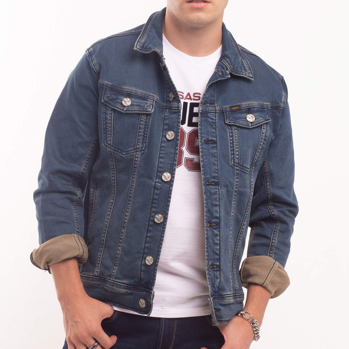 LEE MENS' DENIM JACKET IN INDIGO