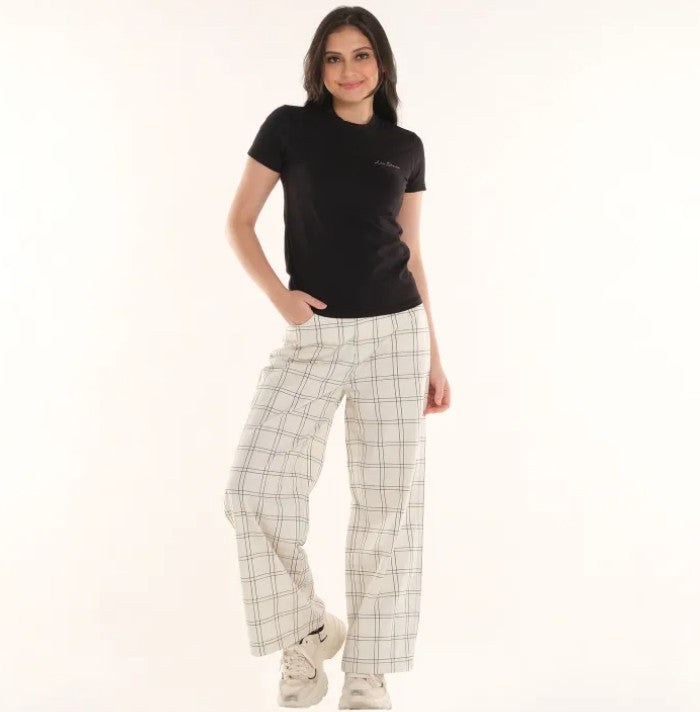 LEE LADIES HIGH-NECK SCRIPT LOGO TEE