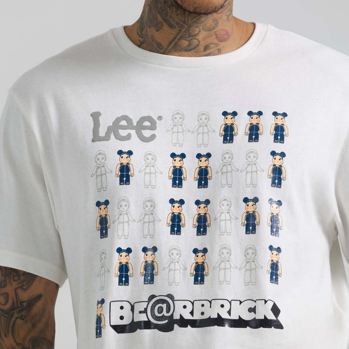 Men's Lee x BE@RBRICK and Buddy Lee Graphic Tee