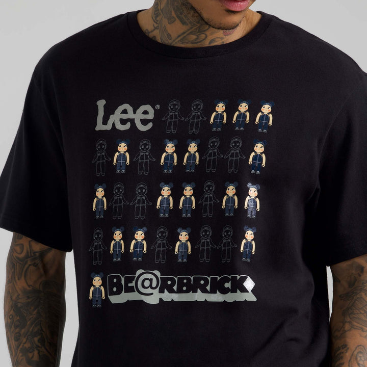 Men's Lee x BE@RBRICK and Buddy Lee Graphic Tee