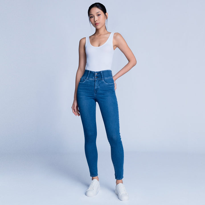 SHAPE MAGIC HIGH RISE SKINNY NARROW JEANS