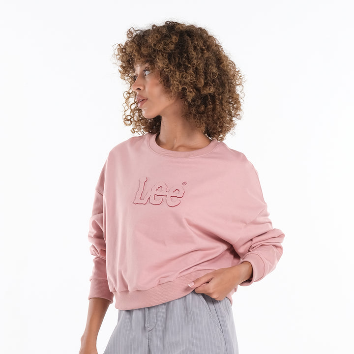 LEE LADIES EMBOSSED LOGO PULL OVER