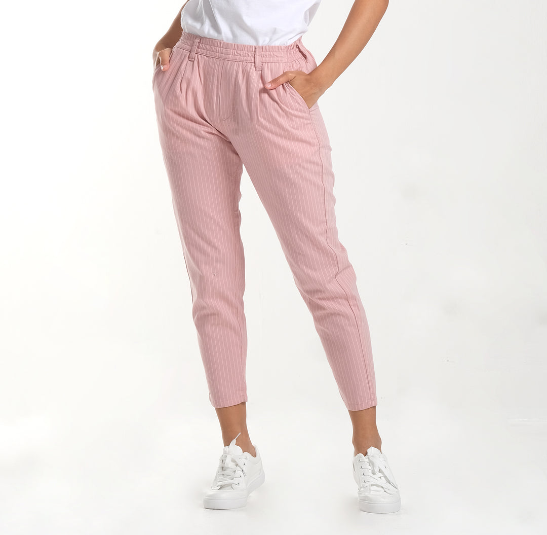 WOMENS STRIPES TROUSERS