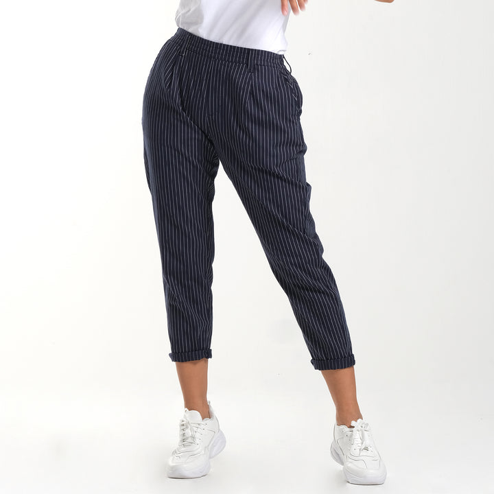 WOMENS STRIPES TROUSERS