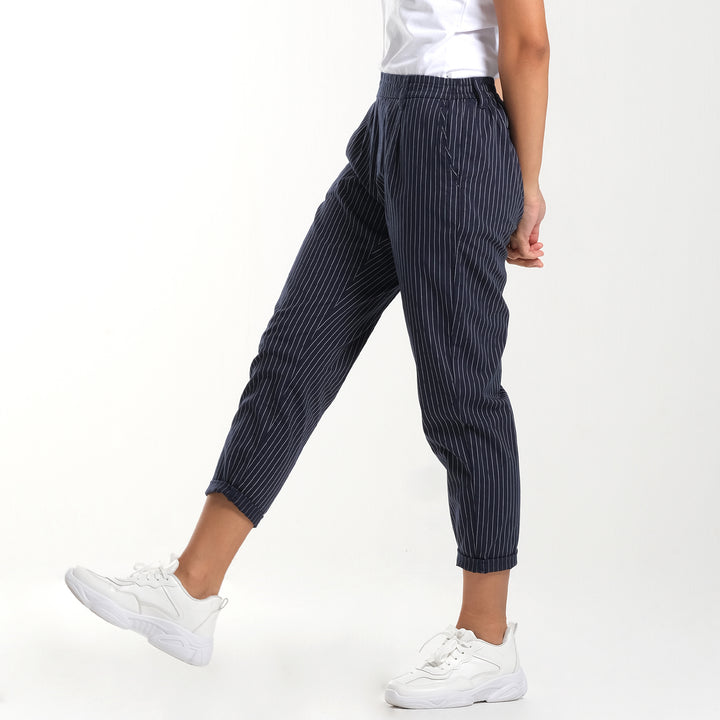 WOMENS STRIPES TROUSERS