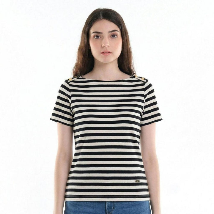 Lee Ladies Modified Boat Neck Top