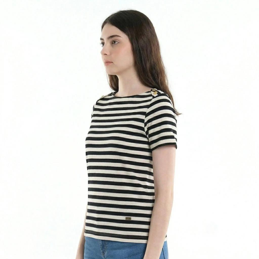Lee Ladies Modified Boat Neck Top